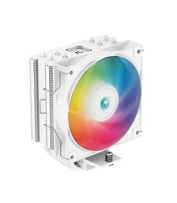 Deepcool AG400 ARGB Single Tower 120MM CPU Air Cooler (White)