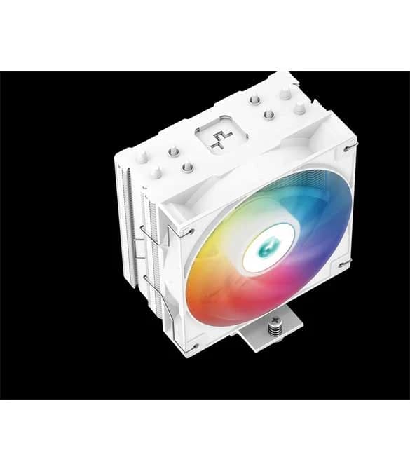 Deepcool AG400 ARGB Single Tower 120MM CPU Air Cooler (White)