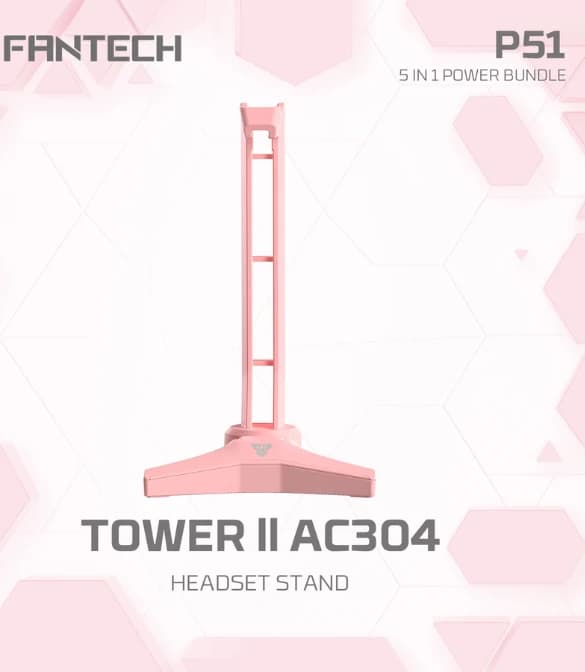 Fantech P51 All In One PC Gaming Set - Pink
