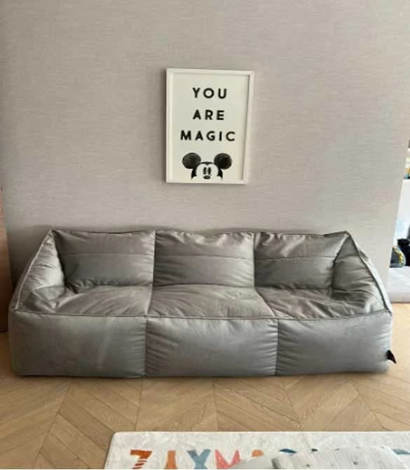 Three-Seat Sofa Bean Bag - Multi-Color