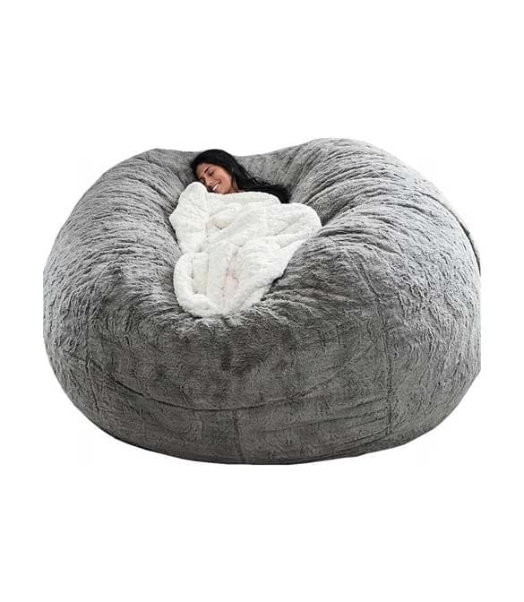 Fluffy Bean Bag - Multi Color