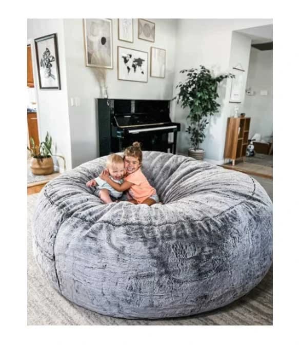 Fluffy Bean Bag - Multi Color