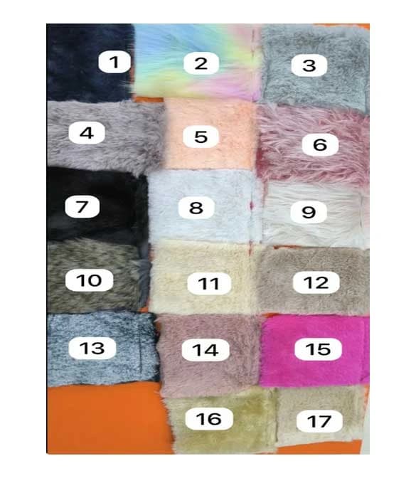 Fluffy Bean Bag - Multi Color