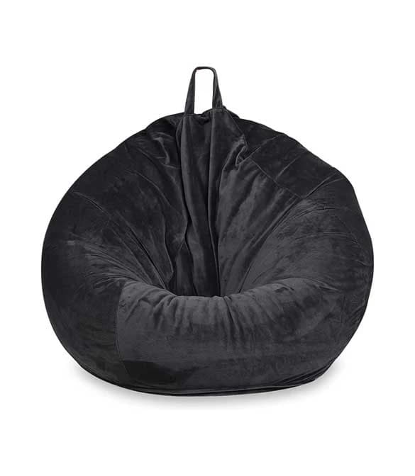 Velvet Bean Bag - Multi Color (Model 1)
