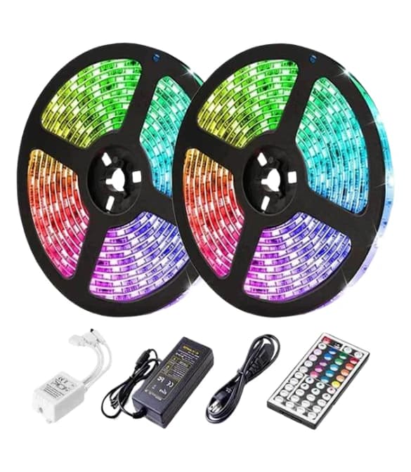 RGB LED Strip Lights 15M (Remote + APP)
