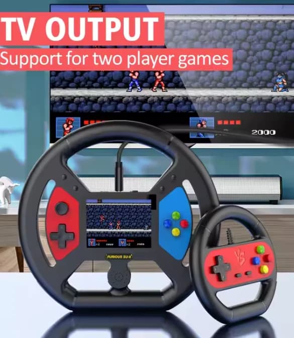 SU877 Mini Handheld Video Game Console