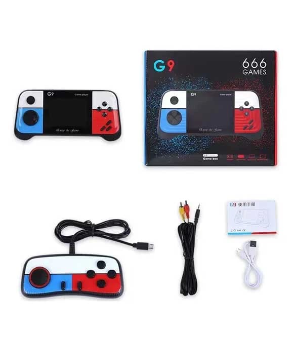 G9 Retro Handheld Console with 666 Classic Games