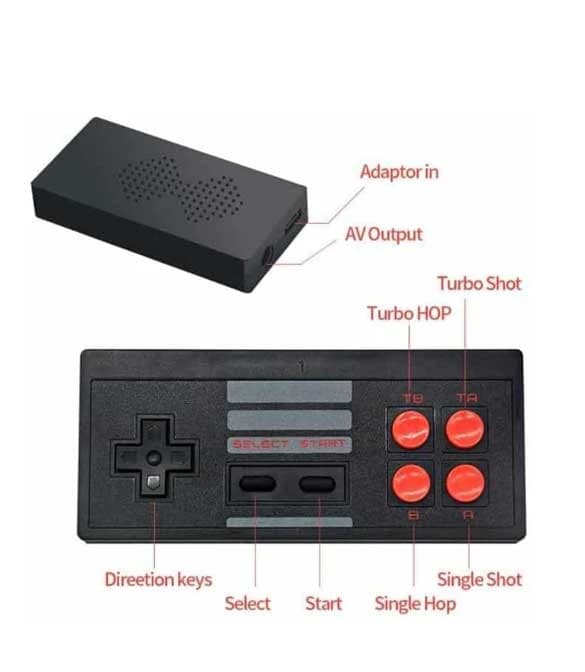Wireless Retro Game - Extreme Mini Game Box