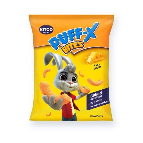 Kitco Bites Puffed Corn with Cheese 16g