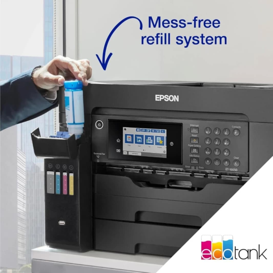 Epson EcoTank L15150 Print A3+ , ( Scan A3 , Copy, Fax, ADF, Duplex) , WiFi,Network