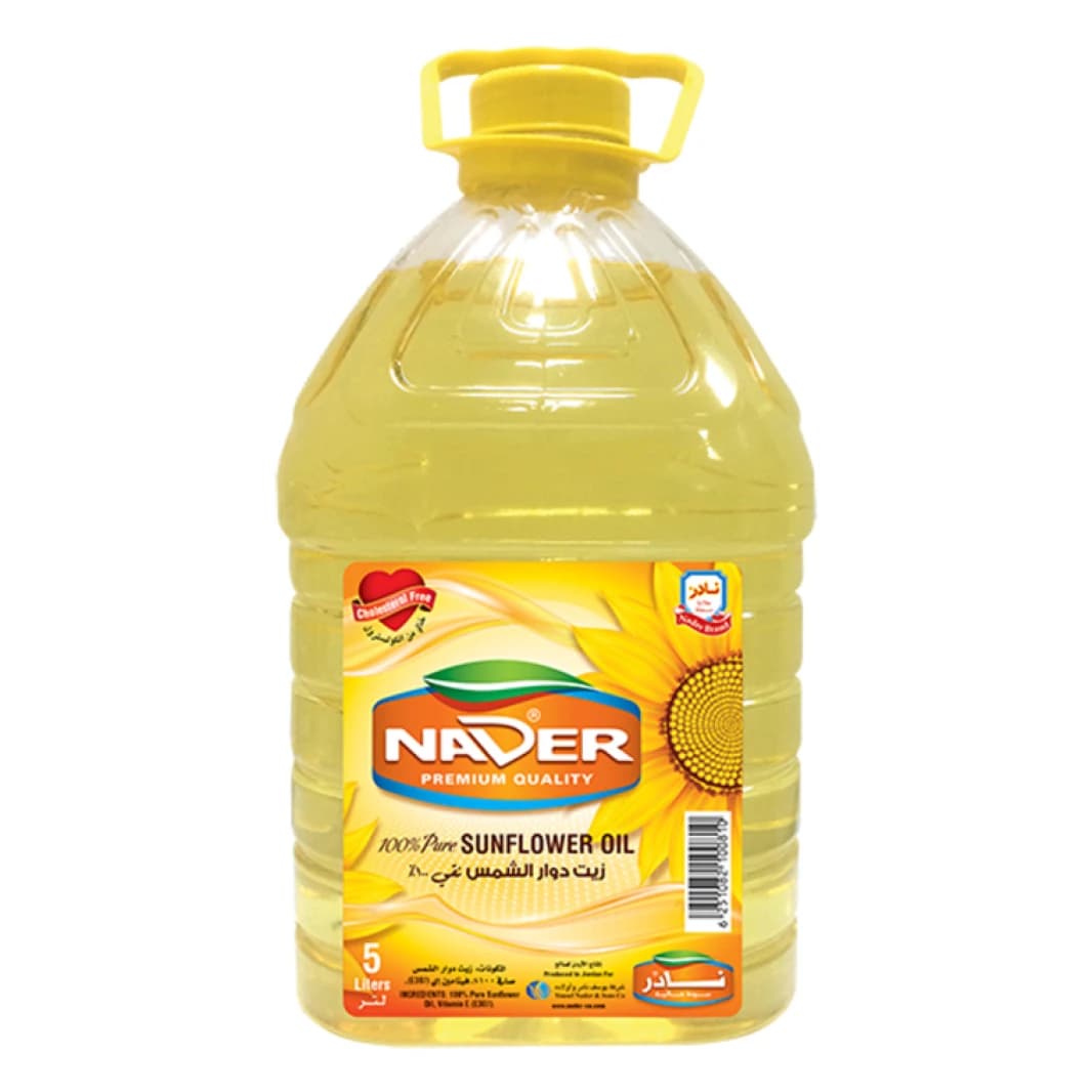 Nader sunflower oil 5 liters