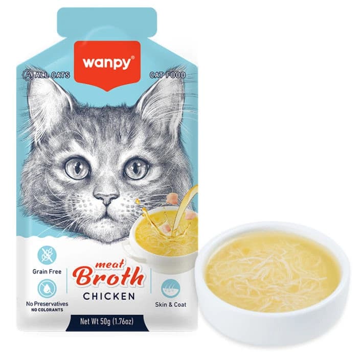 Wanpy Meat Broth with Chicken 50g