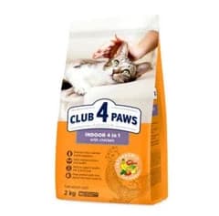 Club 4 Paws Indoor 4 in 1 Chicken 2 kg