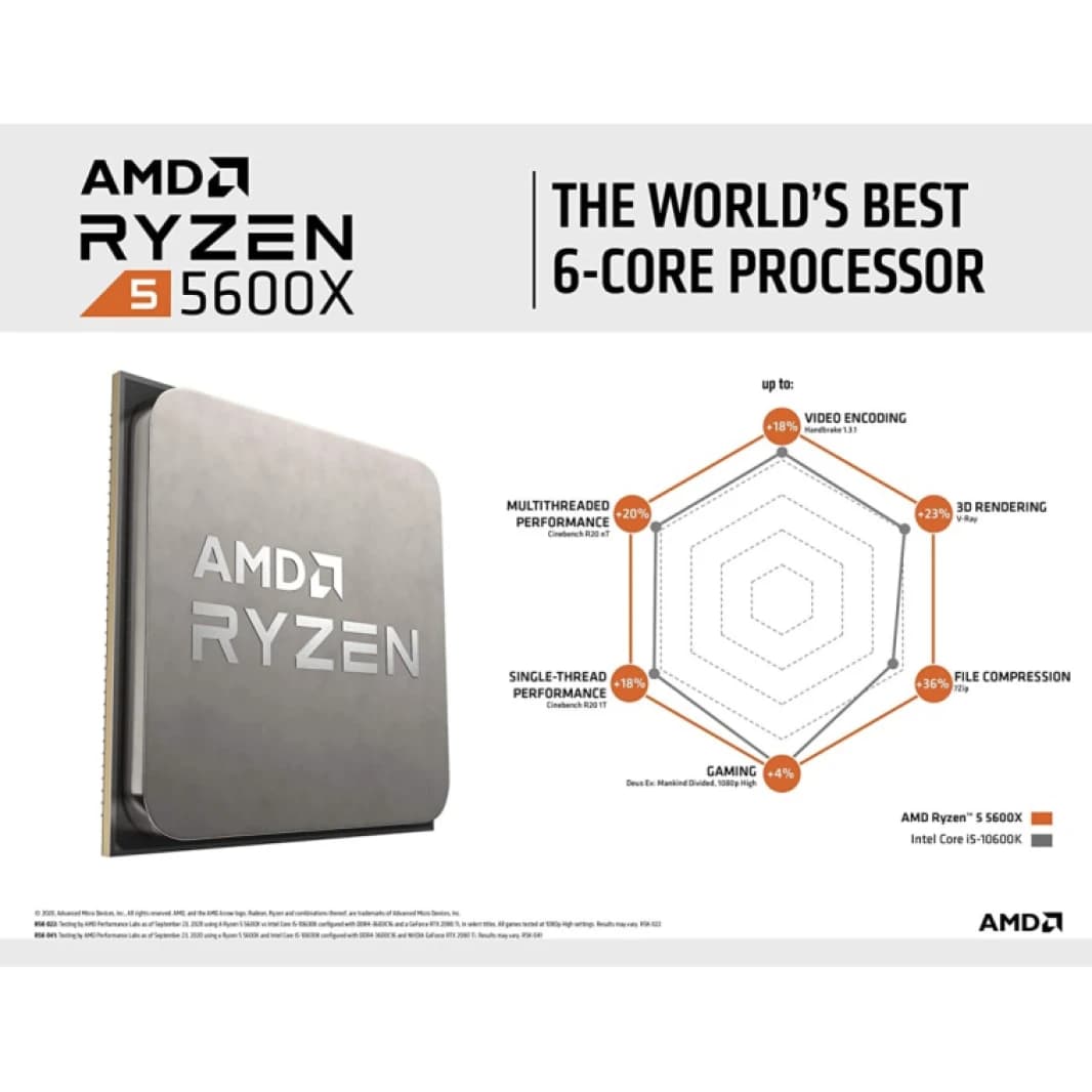 AMD RYZEN 5 5600X Processor
