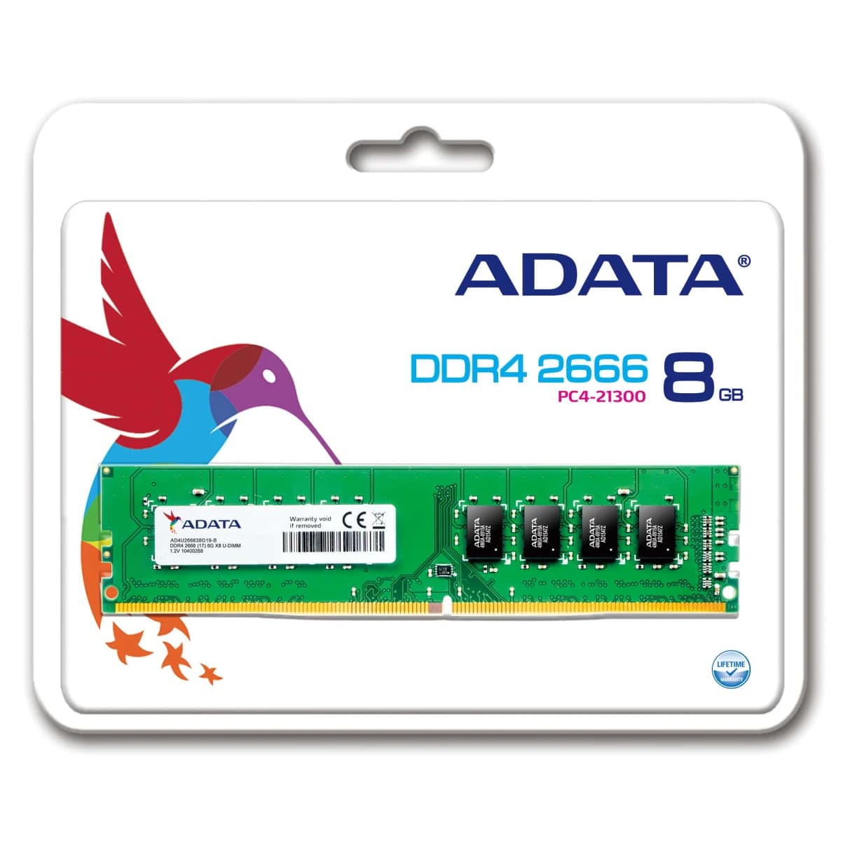 ADATA DDR4 U-DIMM 8GB 2666 (19)