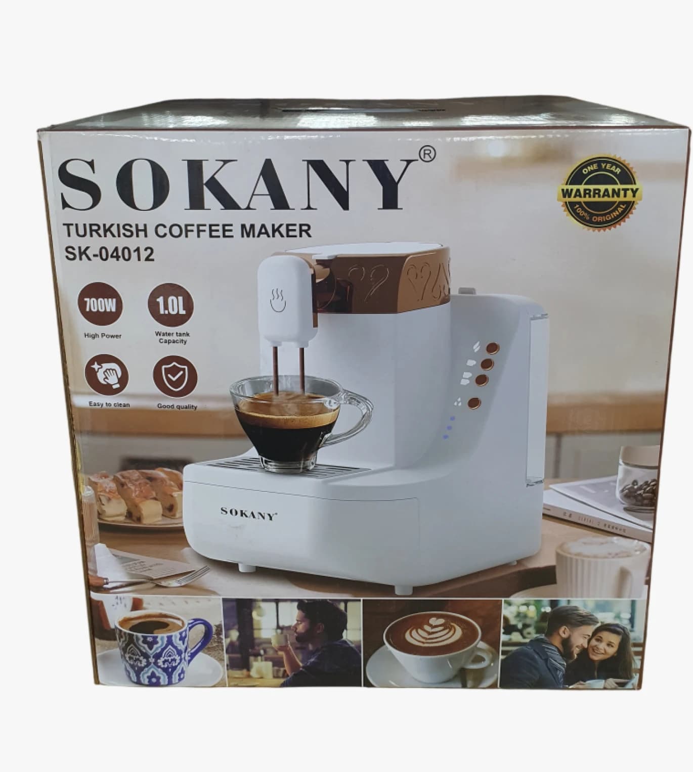 Sokany Turkish Coffee Maker for Homes and Offices with Modern Design for Coffee Lovers