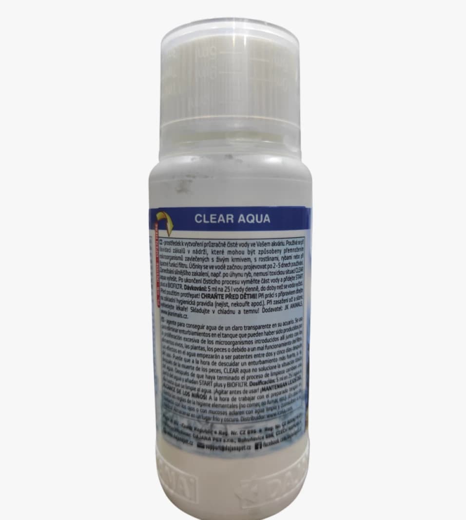 Dajana Clear Aqua Water Conditioner for Ornamental Fish Aquarium, Premium Design for Enthusiasts