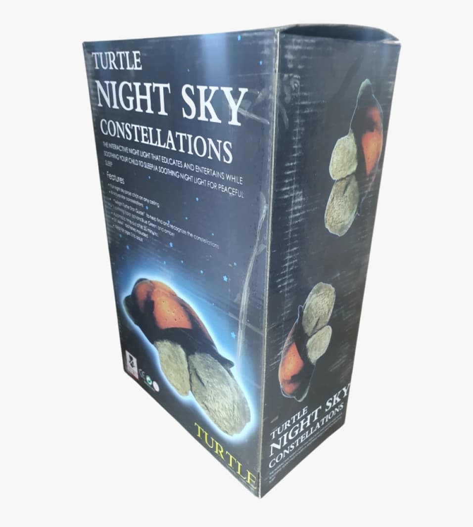 Interactive Night Light Turtle with Starry Sky for Children and Relaxing Sleep for Peaceful Nights