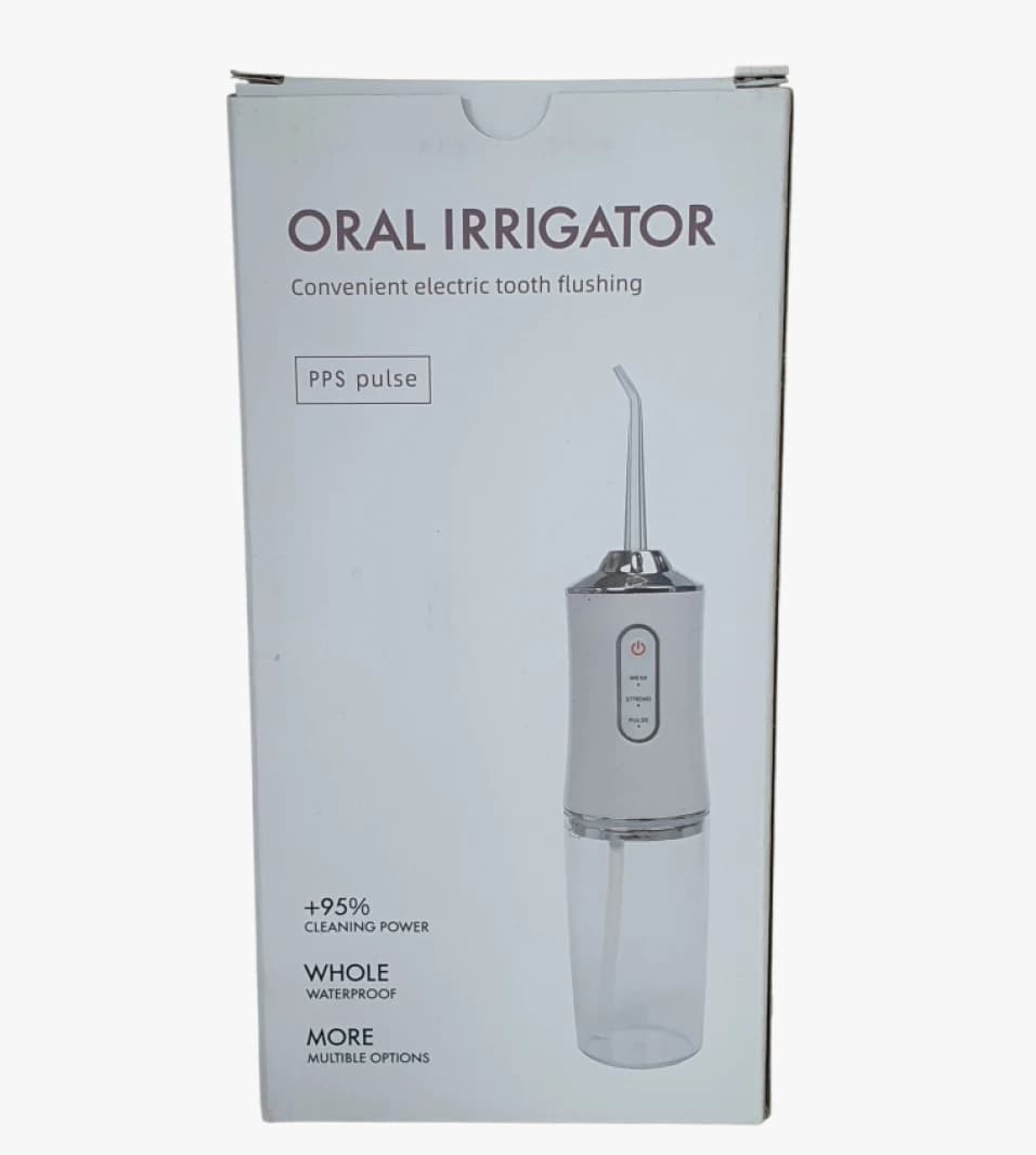PPS Pulse Electric Oral Irrigator with Innovative Design for Dental Care Users