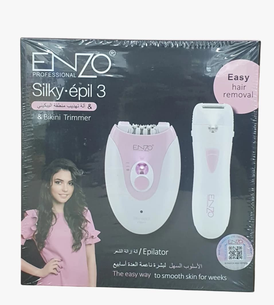 Enzo Professional Silky Epil 3 Hair Removal and Bikini Trimmer for Users Seeking Smooth Skin