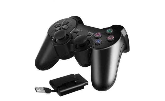 6-in-1 2.4G Wireless Game Controller with Dual Vibration