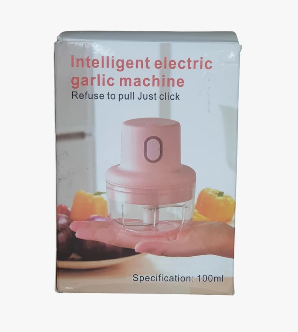 Intelligent Electric Garlic Chopper for Home Use with Modern and Convenient Kitchen Design