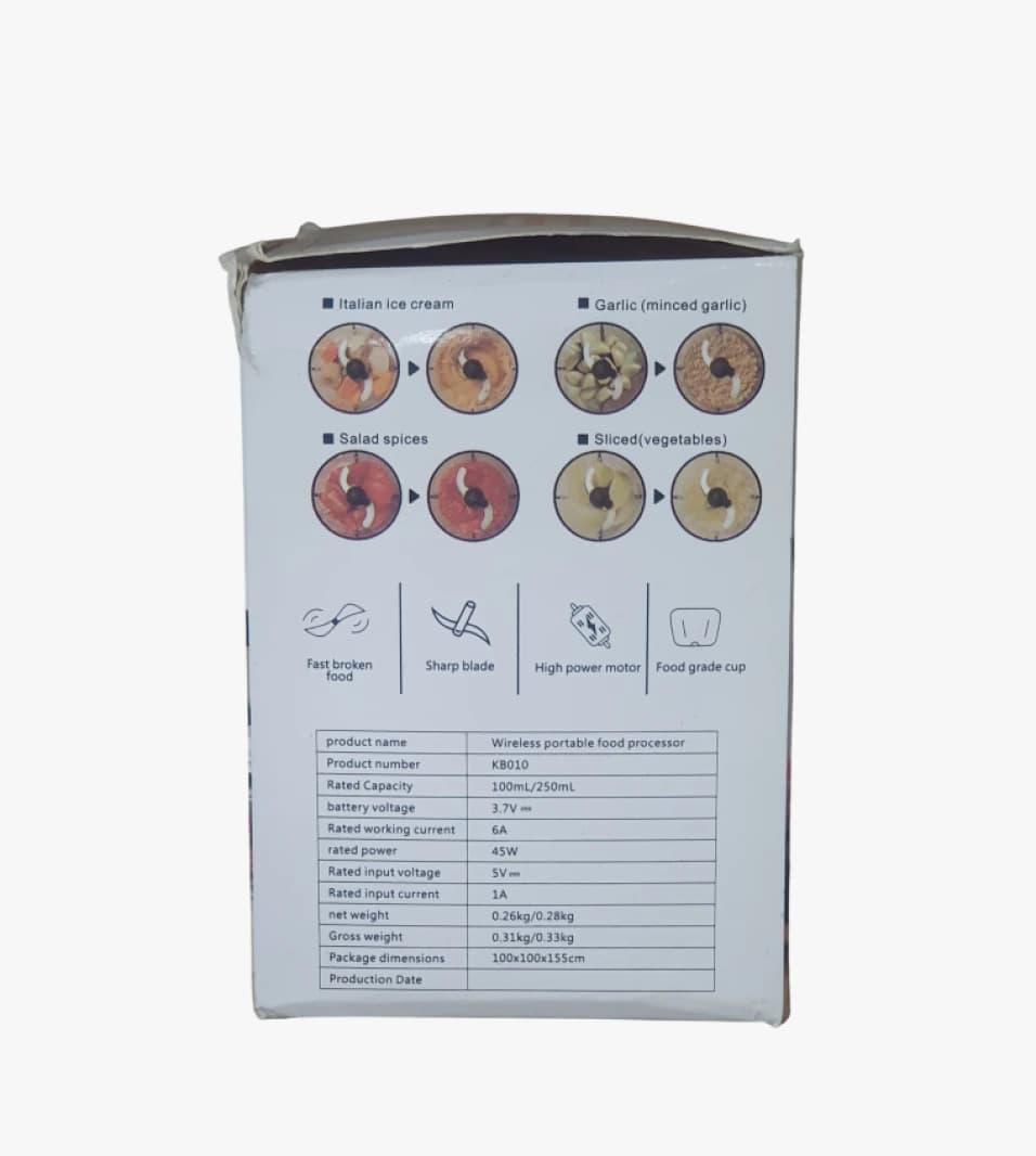 Intelligent Electric Garlic Chopper for Home Use with Modern and Convenient Kitchen Design