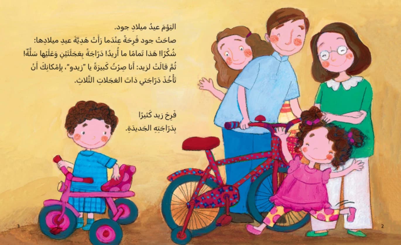 Jude’s New Bicycle Written by Taghreed Najjar Illustrated by Lujaina Aseel