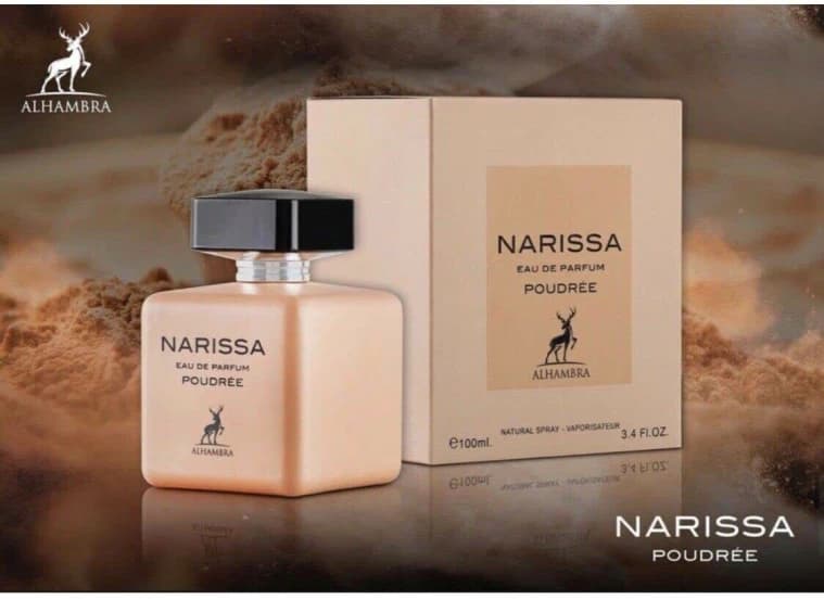 Alhambra Narissa Poudree Perfume for Women, 100ml