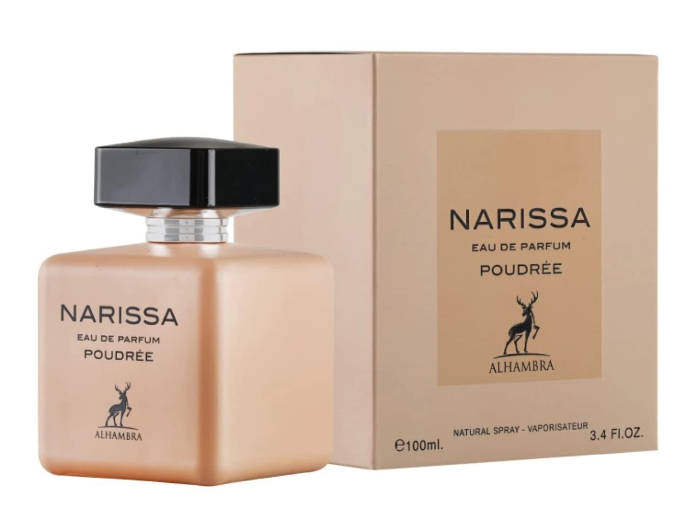 Alhambra Narissa Poudree Perfume for Women, 100ml