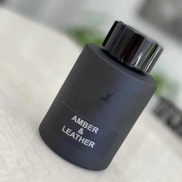 Al Hambra Amber & Leather Eau de Parfum for Men, 100ml