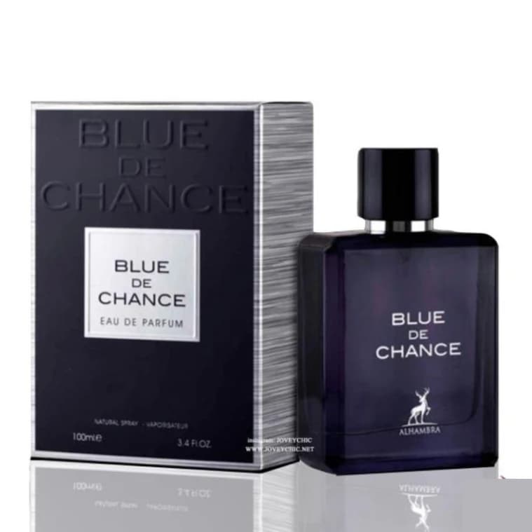 Bleu de Chance Eau de Parfum for Men 100ml by Al Hamra Perfumes