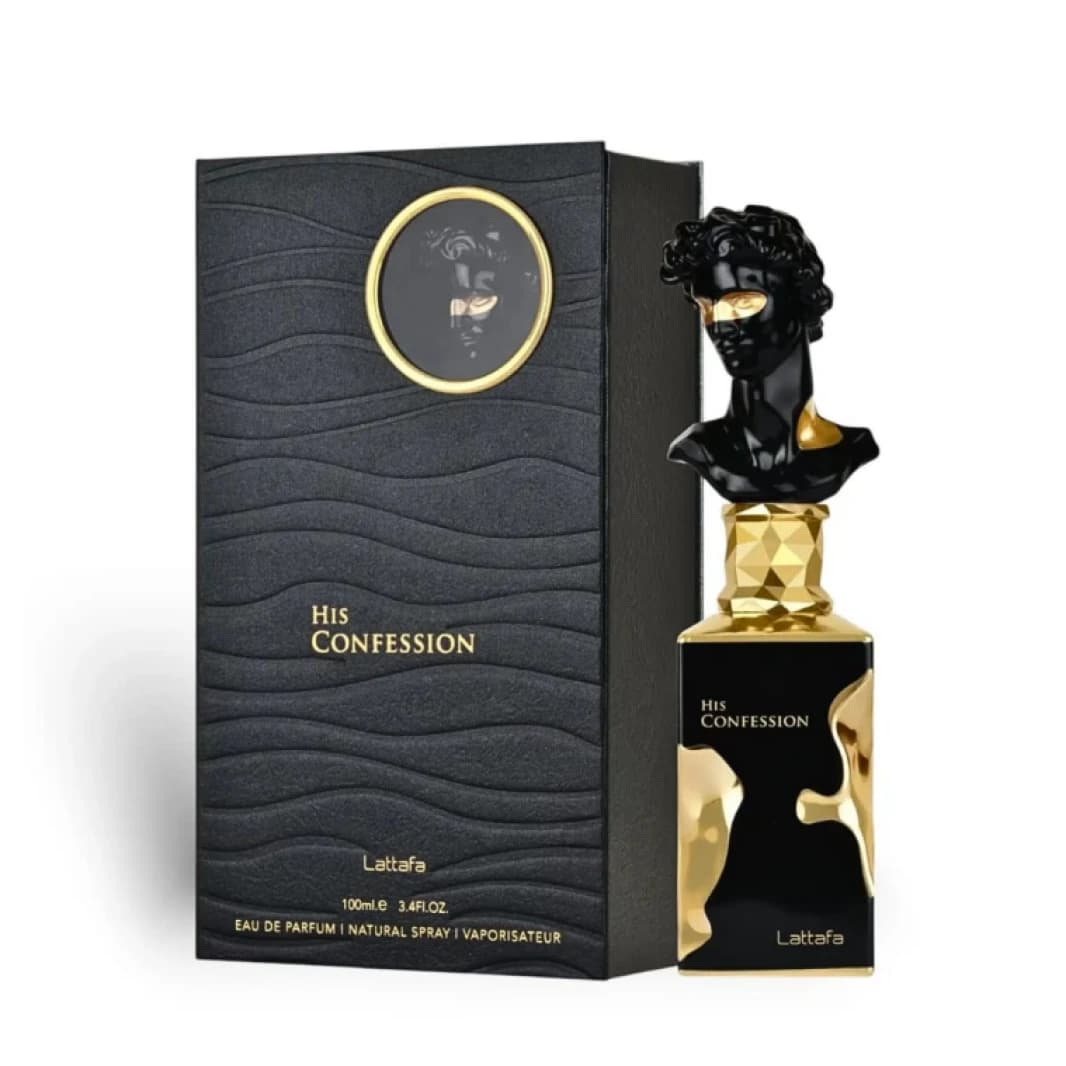 His Confession Perfume for Men by Lattafa - 100 ml
