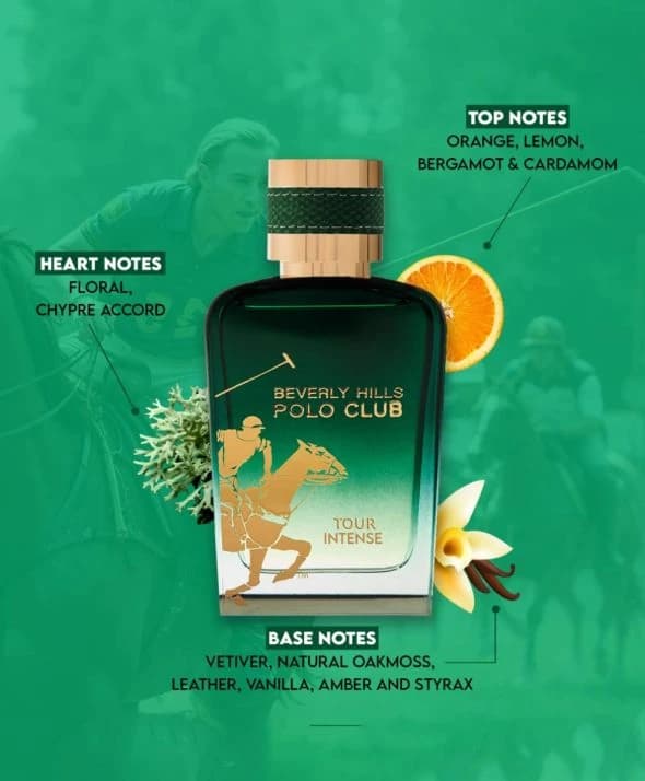 B.H. Polo Club Tour Eau De Parfum 100 ml For Men