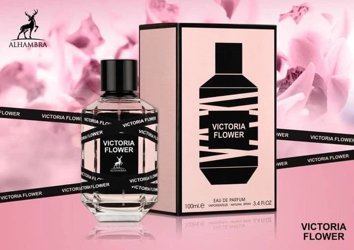 Victoria Flower Perfume for Women by Alhambra, 100ml