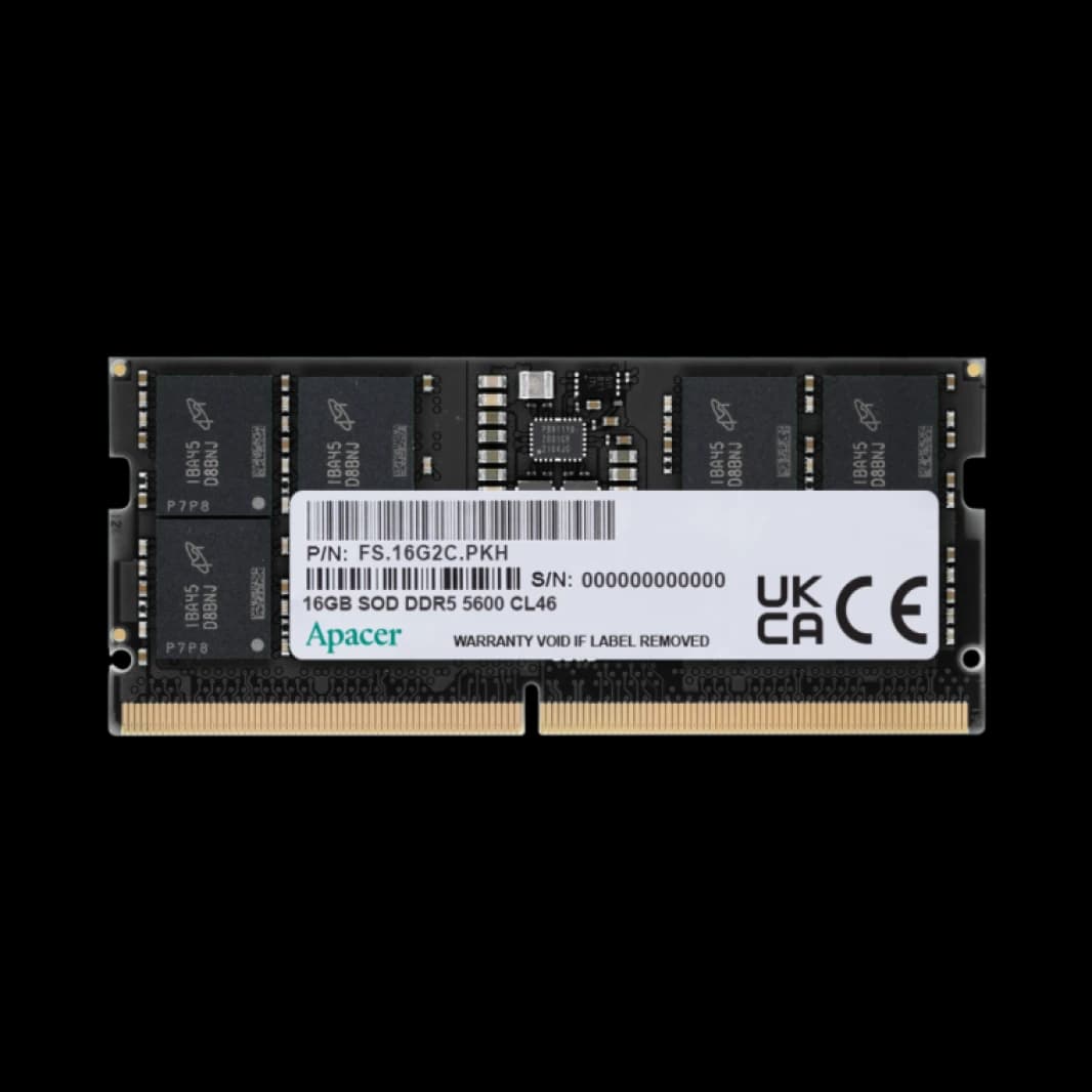 Apacer RAM SO-DIMM Notebook DDR5 5600Mhz 16GB