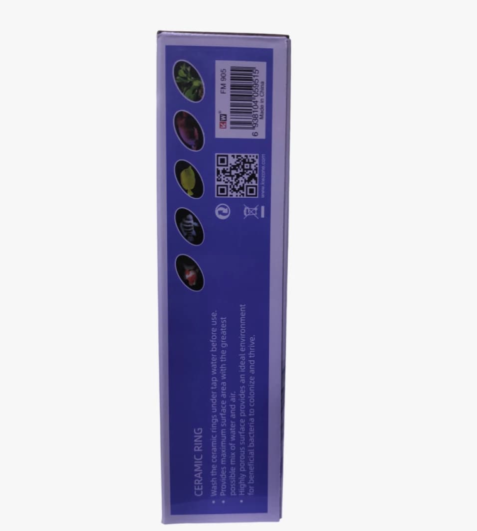 DoPhin Ceramic Rings FM 905 Advanced Bio Filter Design for Aquarium Water Purification