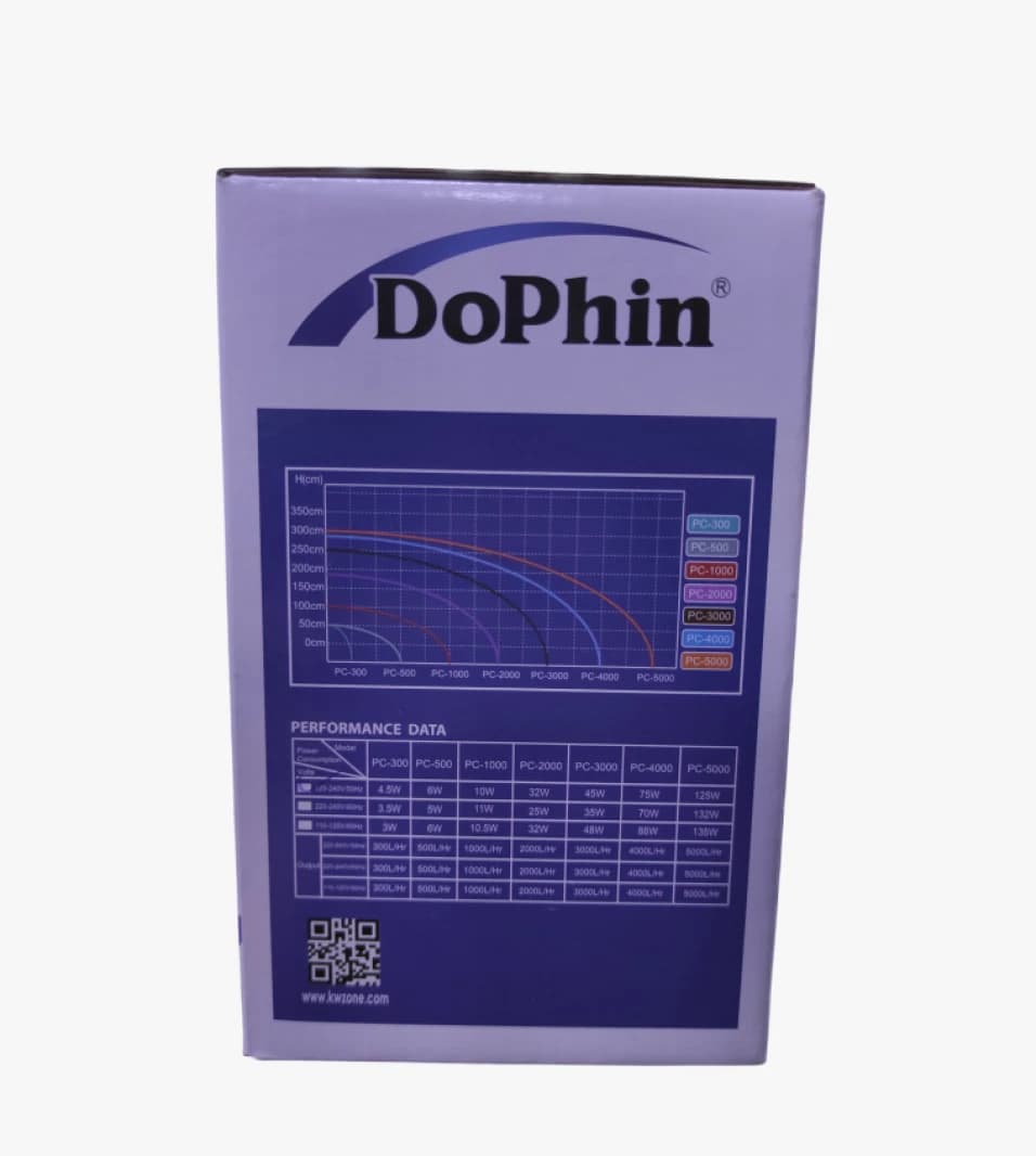 DoPhin PC-3000 Submersible Pump Designed for Multipurpose Use in Aquariums and Indoor Water Tanks.