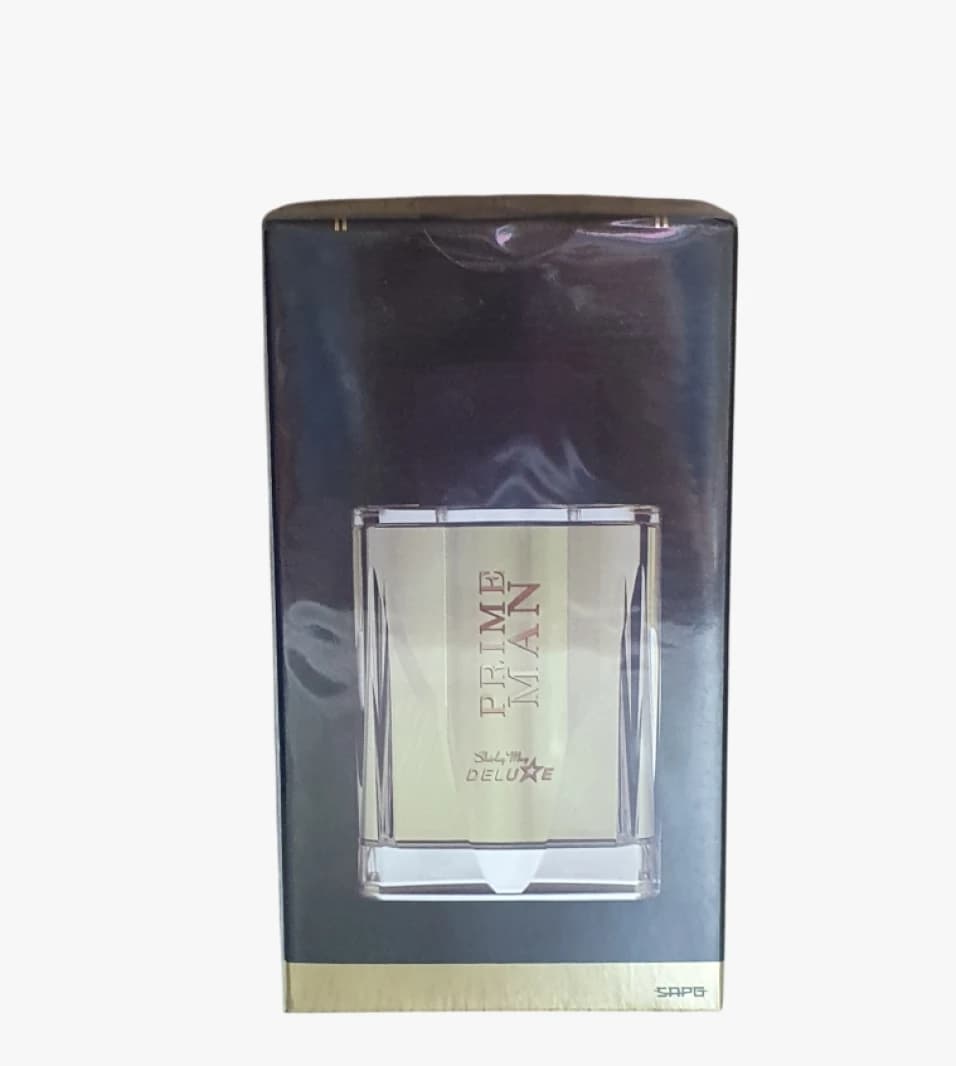 Shirley May Deluxe Prime Man Perfume for Men, Luxury Design, EDT 100ml for Sophisticated and Distinguished Men