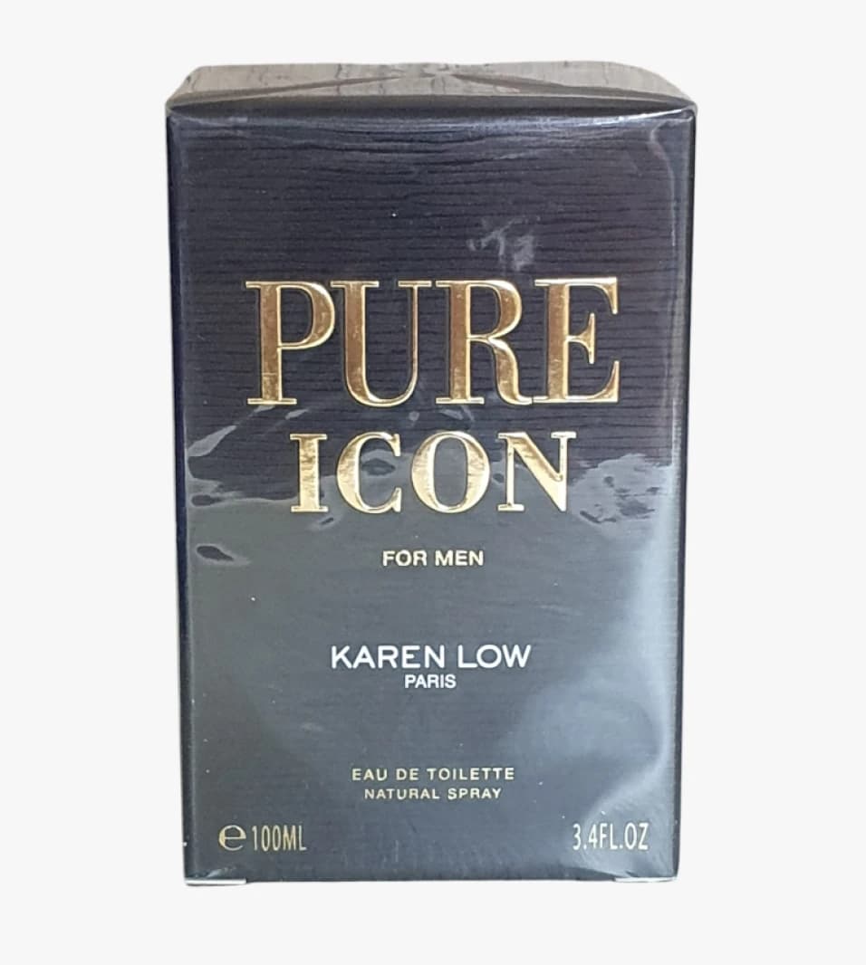 Pure Icon by Karen Low for Men, A Luxurious and Captivating Scent with Unique and Distinctive Notes, Inspired by Modern Elegance
