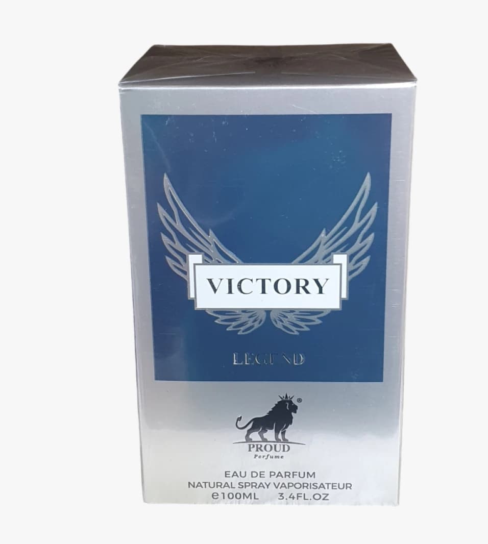 Victory by Proud Perfume for Men, Design Symbolizing Power and Leadership with Elegant Packaging 100ml
