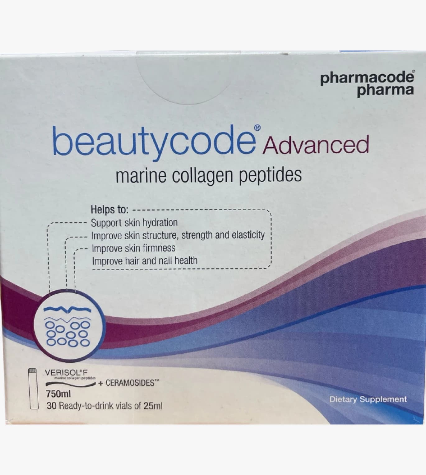 BeautyCode Advanced Marine Collagen Peptides Beauty Powder for Skin Hydration for Adults