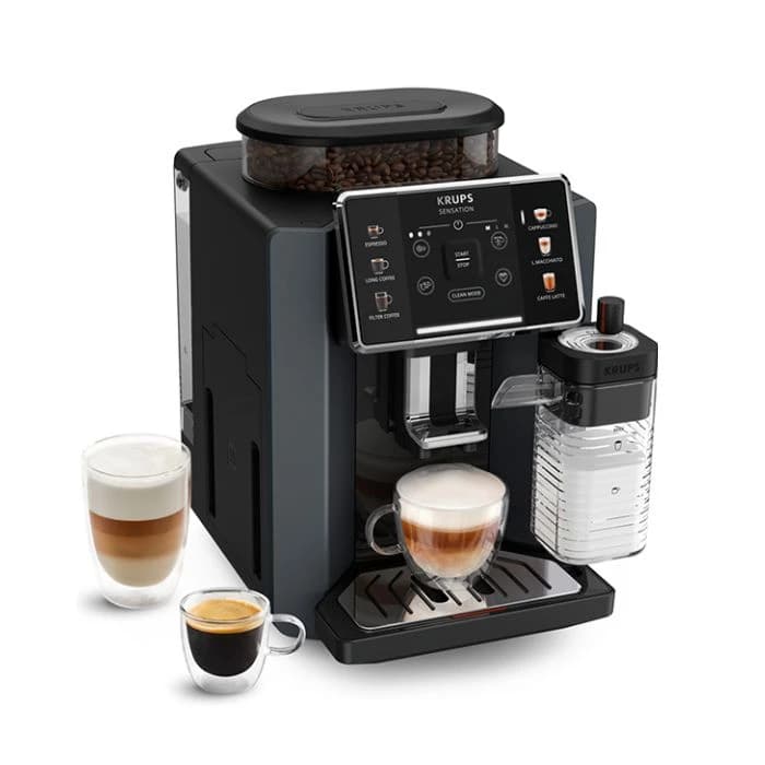 Krups Sensation Milk EA912B10 Super-Automatic Coffee Machine