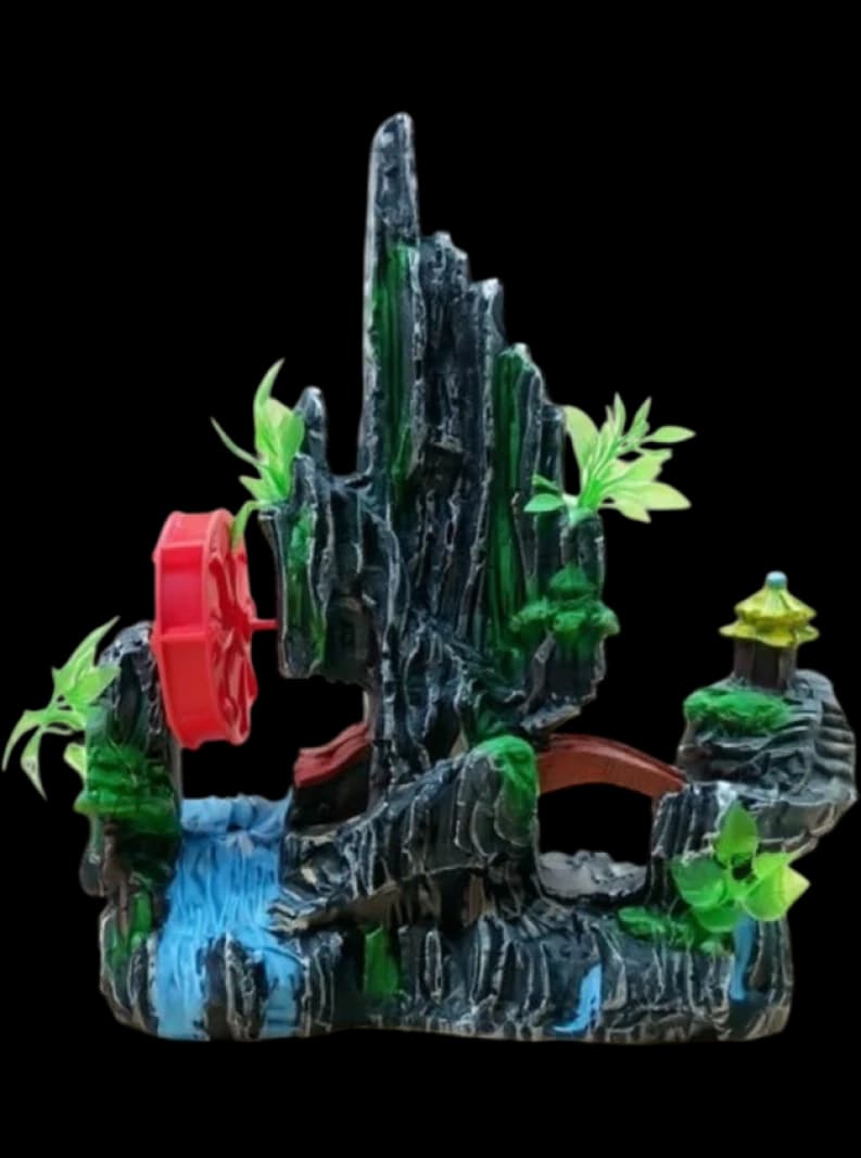 Medium Size Water Fountain with Basin for Kitchen Table Gardens Indoor and Outdoor Use Bringing Natural Elegance and Tranquility