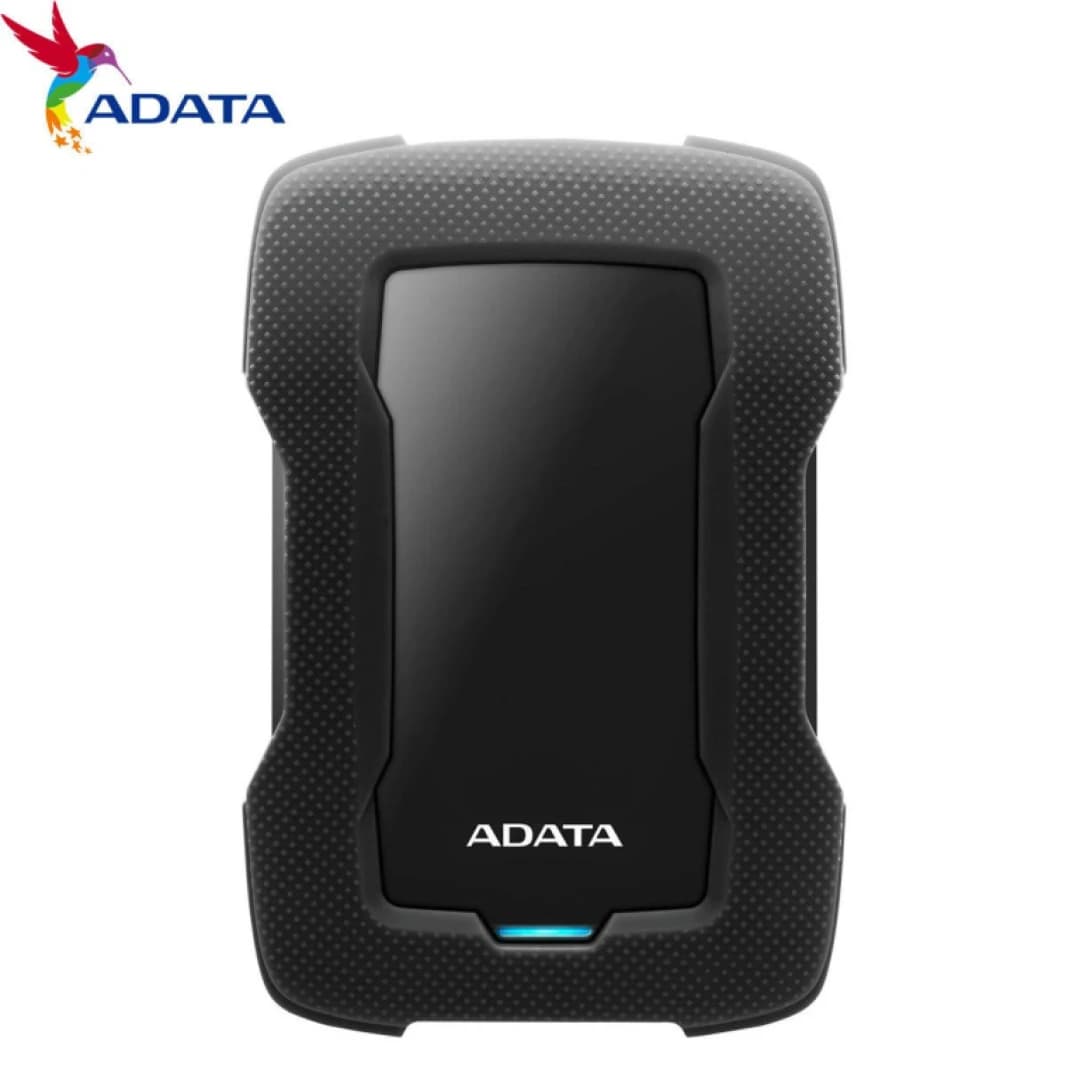 ADATA HD330 4TB External Hard Drive, Black