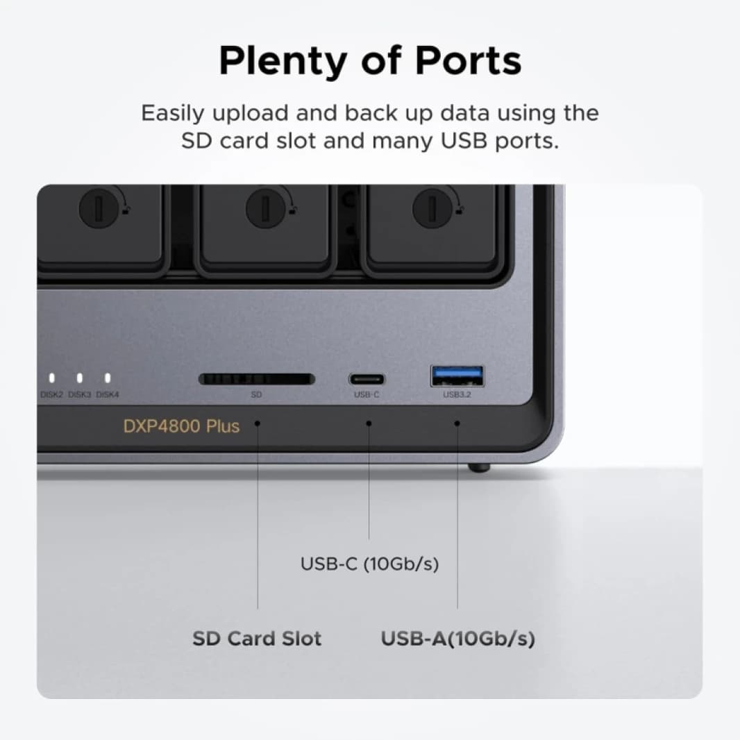 UGREEN NASync DXP4800 Plus Ultra-Fast 4-Bay NAS