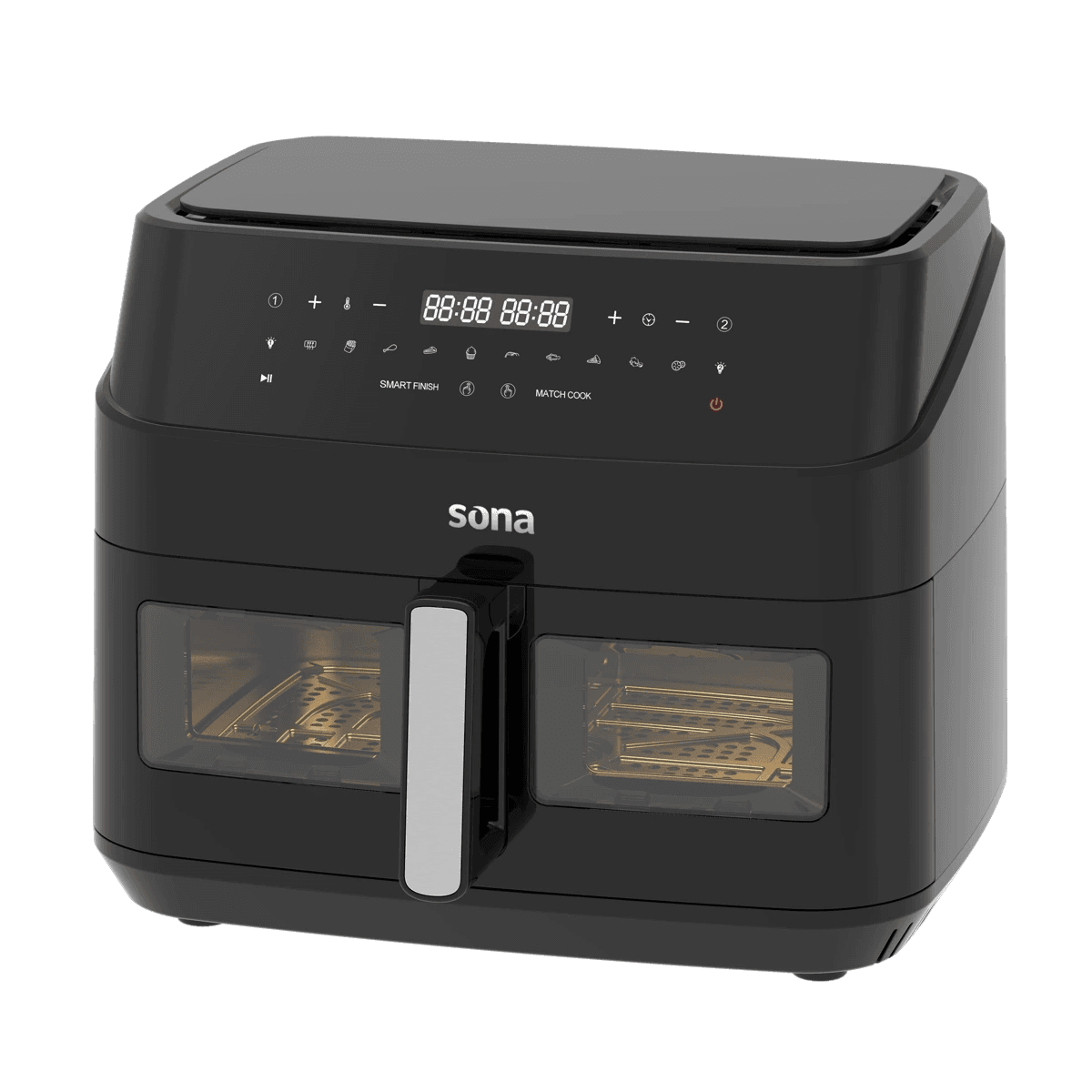 Sona 10L Air Fryer 2600W with Divider For cooking on two sides