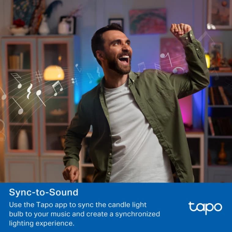 TP-Link Tapo L430C Smart Bulb – Multicolor, Voice Control