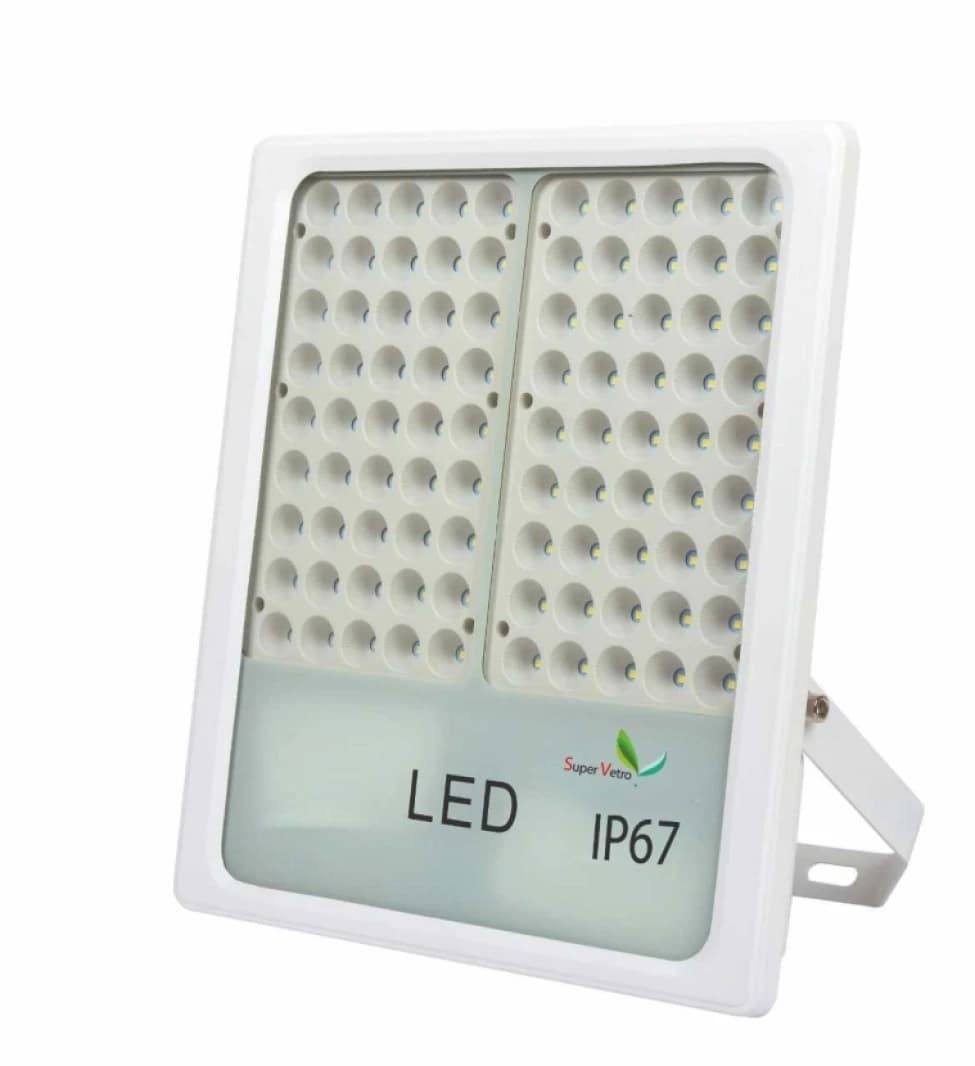 SuperVetro 200W Crystal LED Flood Light - Weatherproof