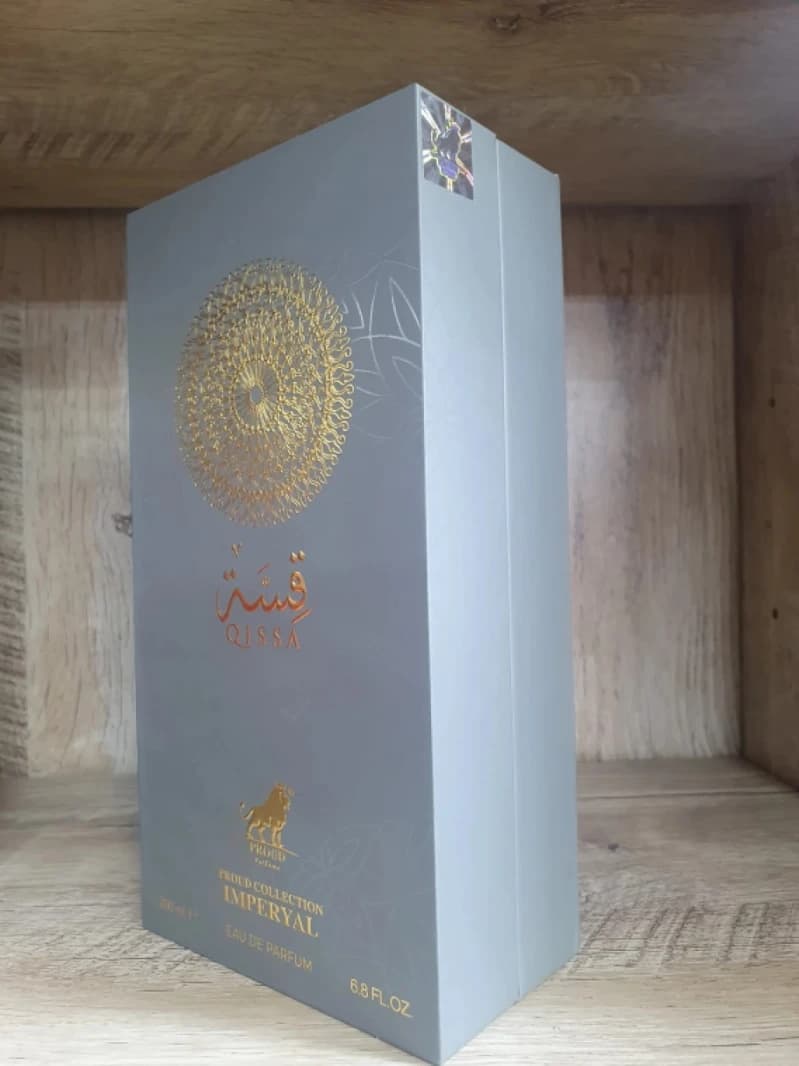 Qissa by Proud Perfume, Imperial Collection, Luxurious Design for Elegant Individuals Seeking Uniqueness and Distinction.